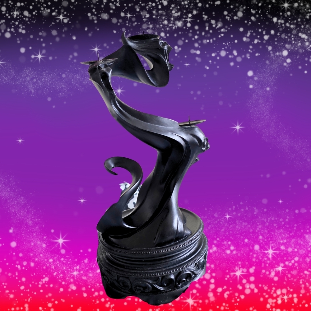 Killstar Soul Smoke Candelabrum Gothic Candle Holder - Picture 4 of 11